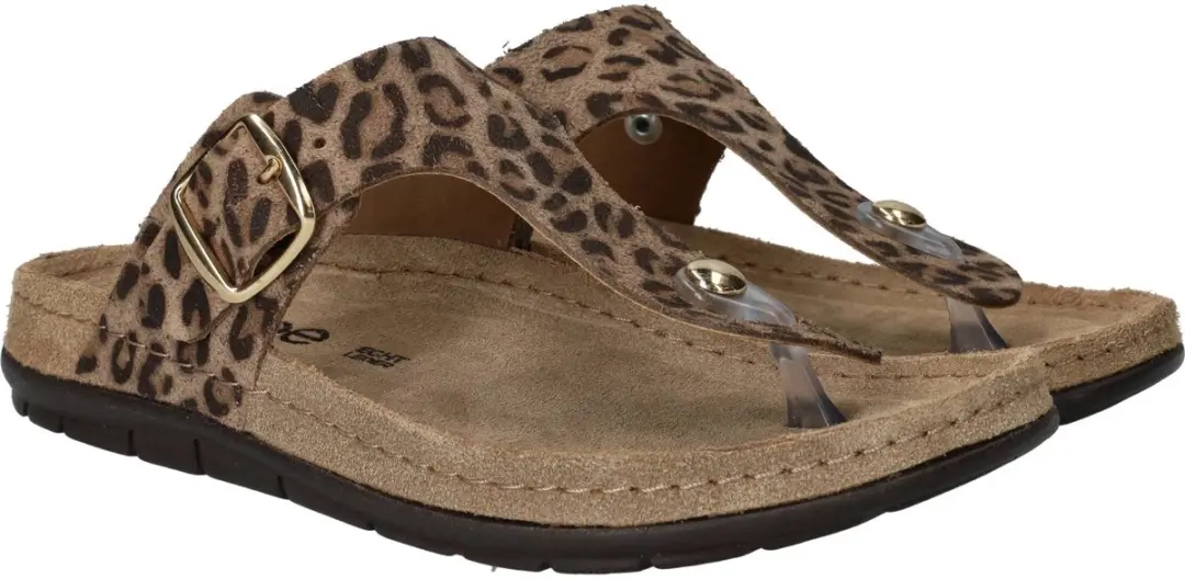 Rohde Foggia-D Teenslipper Dames - 36 - Beige