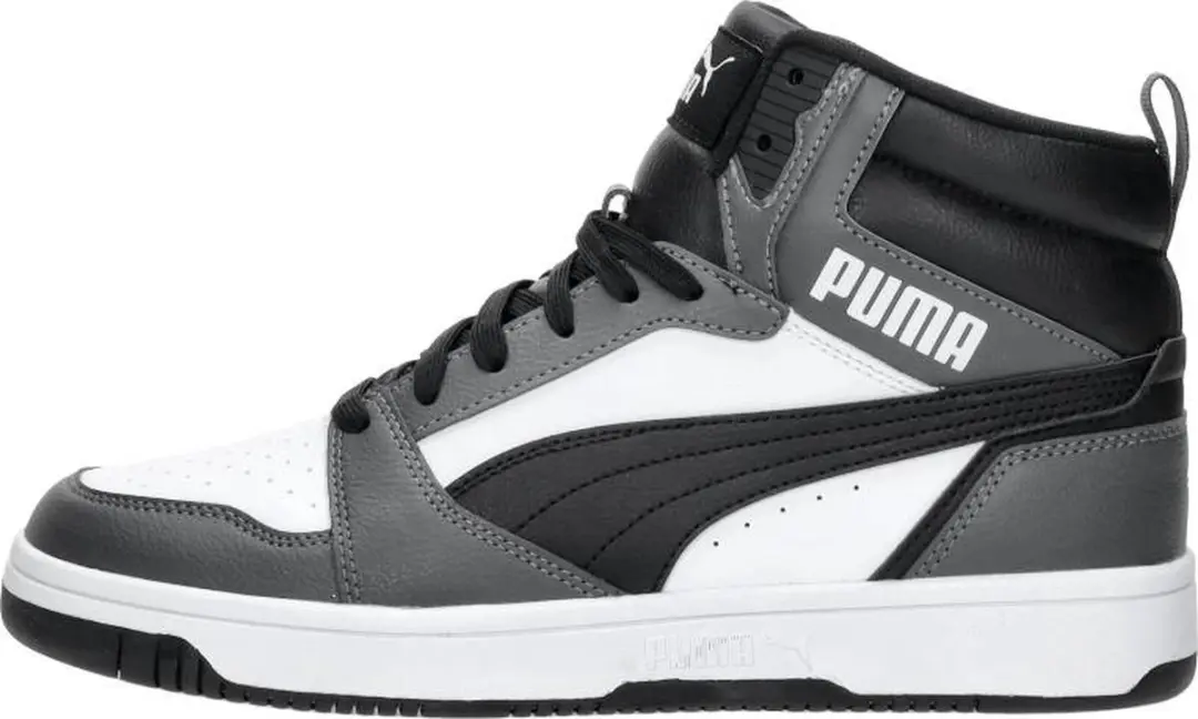 PUMA Rebound v6 Sneakers 47 - Wit/Zwart/Grijs