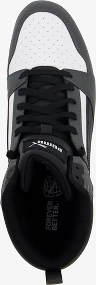 PUMA Rebound v6 Sneakers 47 - Wit/Zwart/Grijs