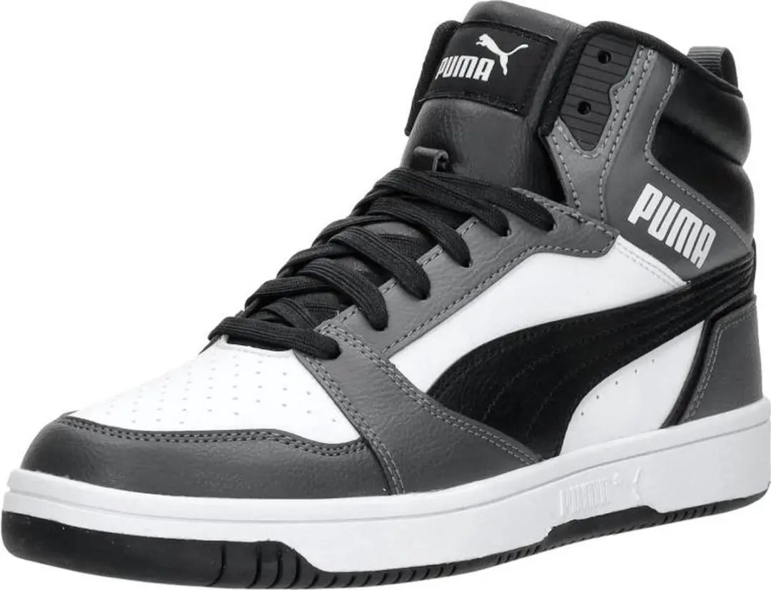 PUMA Rebound v6 Sneakers 47 - Wit/Zwart/Grijs