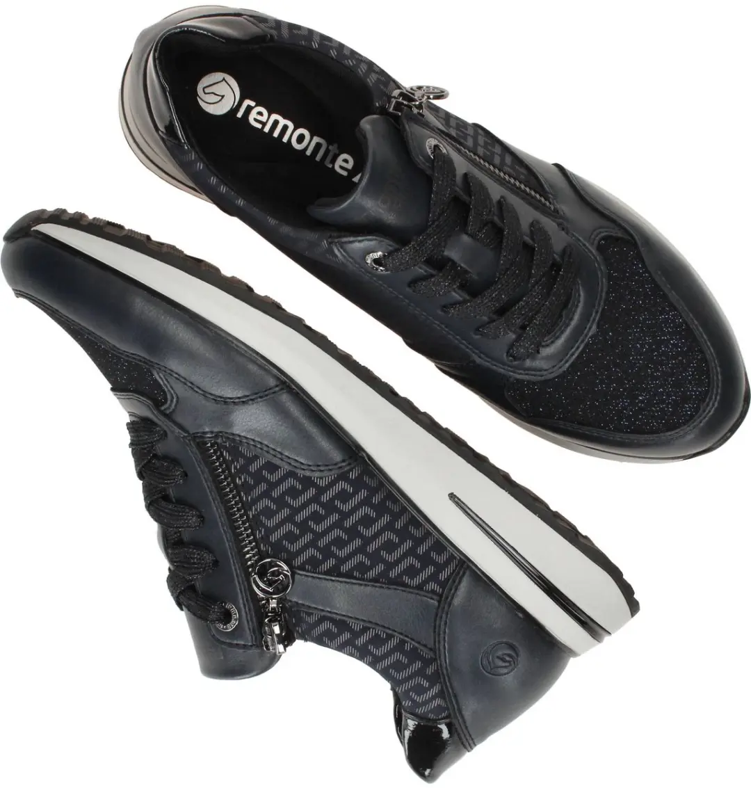 Remonte Dames Sneakers 4781 5 - Maat 42 - Blauw