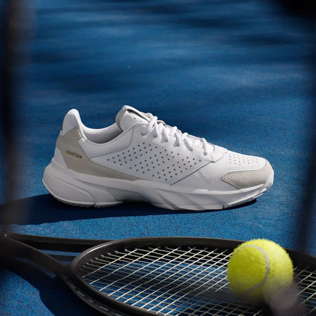 adidas Performance Courtjam Control 3 NMN39 Tennisschoenen - Wit - afbeelding 6 van 6