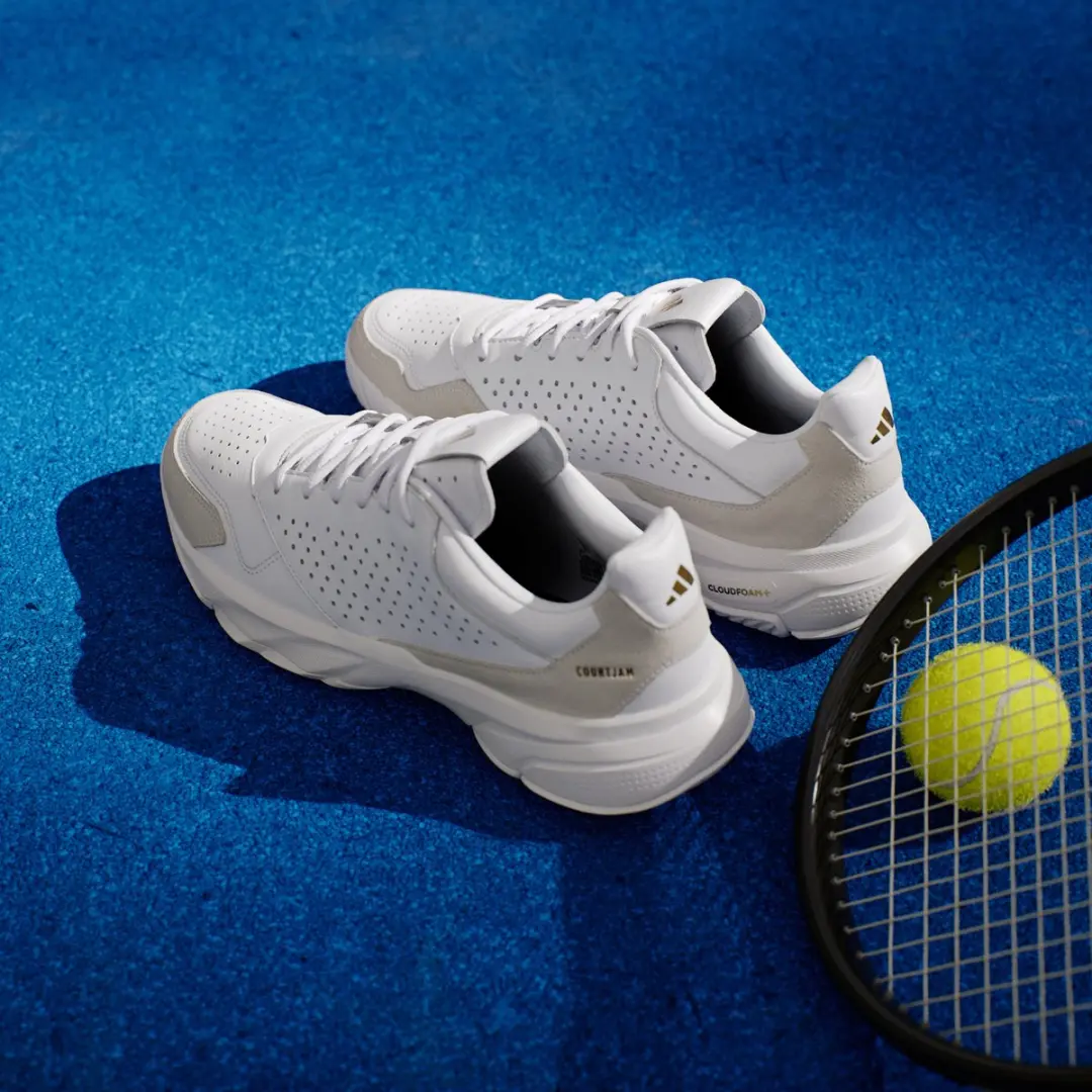 adidas Performance Courtjam Control 3 NMN39 Tennisschoenen - Wit - afbeelding 4 van 6