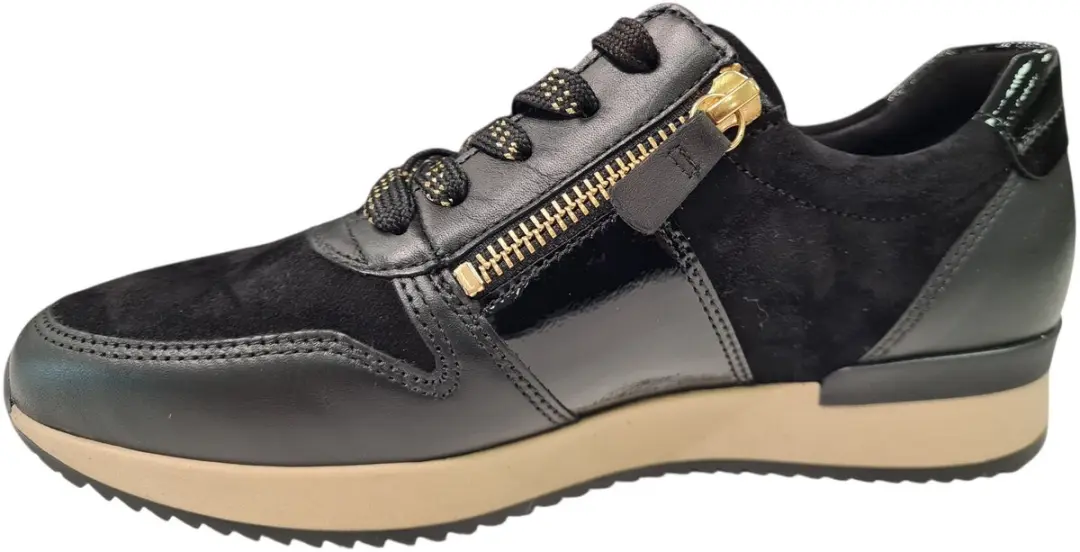 Gabor -Dames - zwart - sneakers - maat 38 - afbeelding 5 van 6