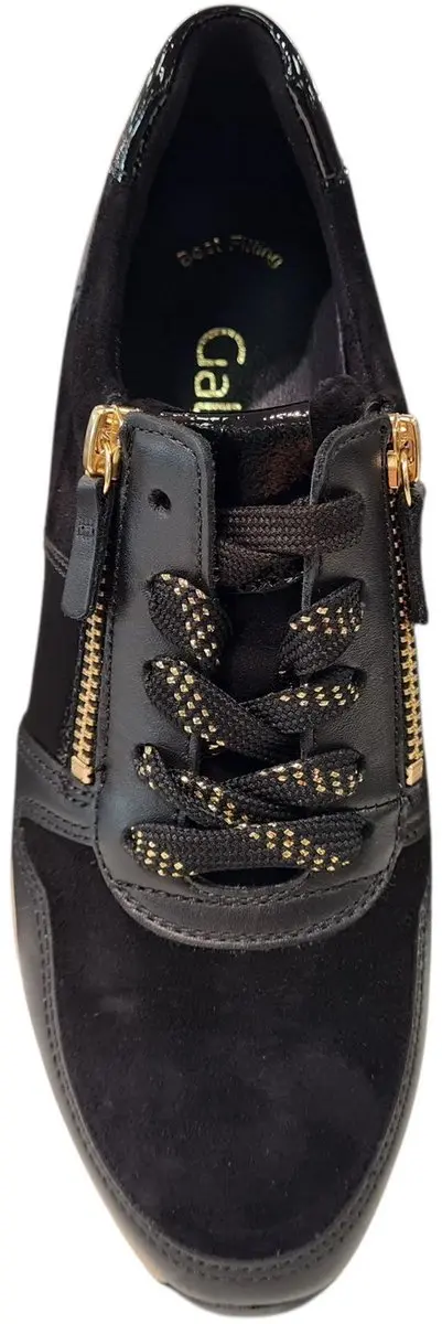 Gabor -Dames - zwart - sneakers - maat 38 - afbeelding 4 van 6