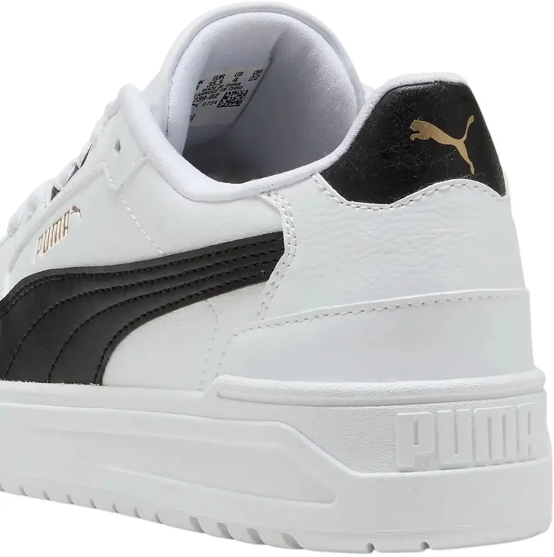 PUMA Shuffle Downtown Lo Jr Sneakers - 35.5 - Wit/Zwart - afbeelding 3 van 6