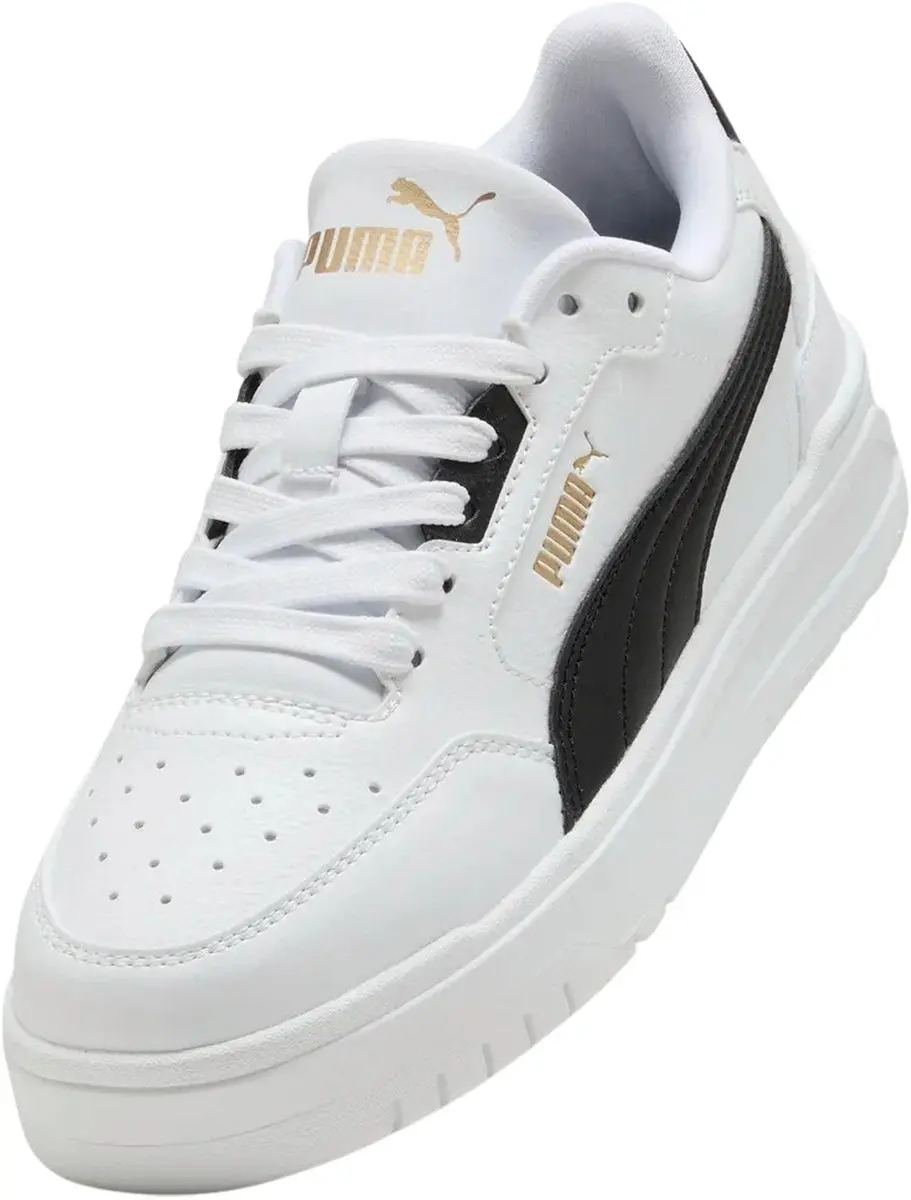 PUMA Shuffle Downtown Lo Jr Sneakers - 35.5 - Wit/Zwart - afbeelding 5 van 6