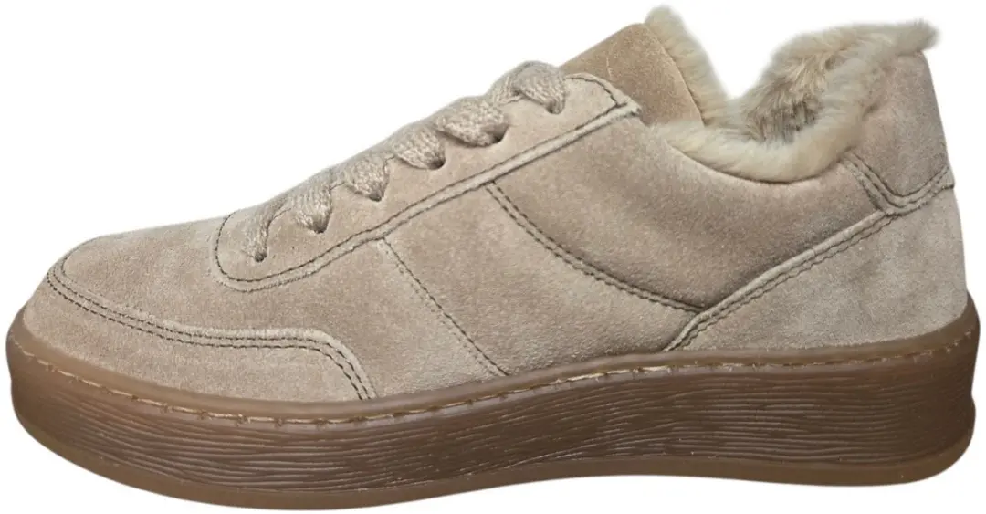 Gabor 6018.02.002 Dames Sneakers - Beige Suede - 40