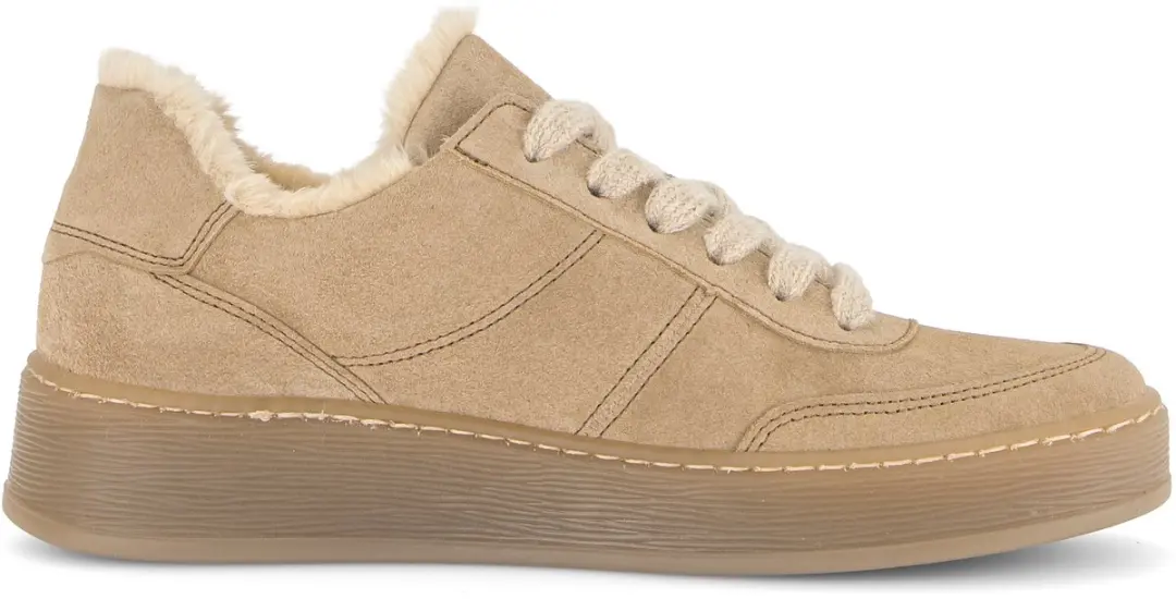 Gabor 6018.02.002 Dames Sneakers - Beige Suede - 40