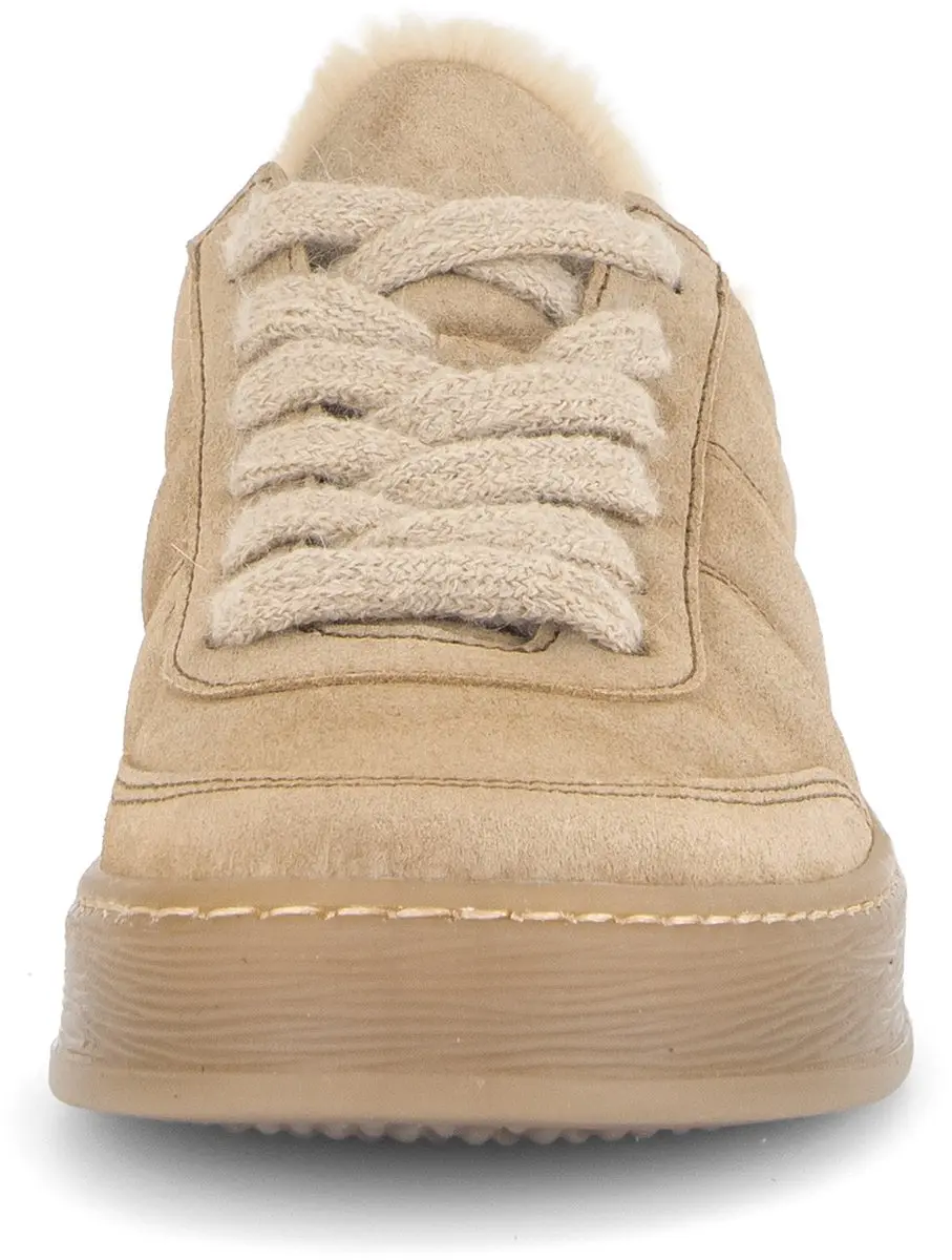 Gabor 6018.02.002 Dames Sneakers - Beige Suede - 40