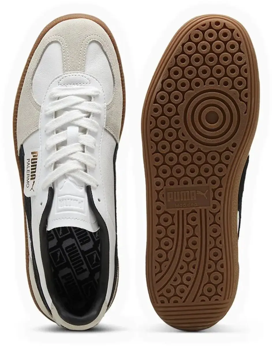 PUMA Palermo Lth Sneakers - Wit
