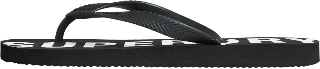 Superdry Heren Code Core Teenslipper 42-43 - Black/Optic - afbeelding 3 van 6