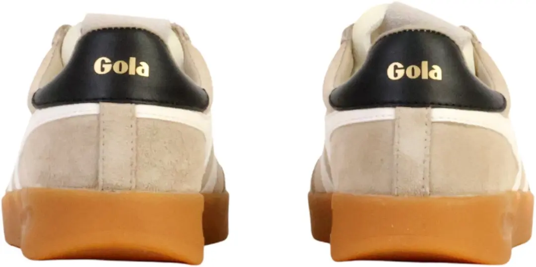 Gola Cyclone CLB762 Dames Sneakers - Suède - 38 - Bone/Off White/Black/Gum