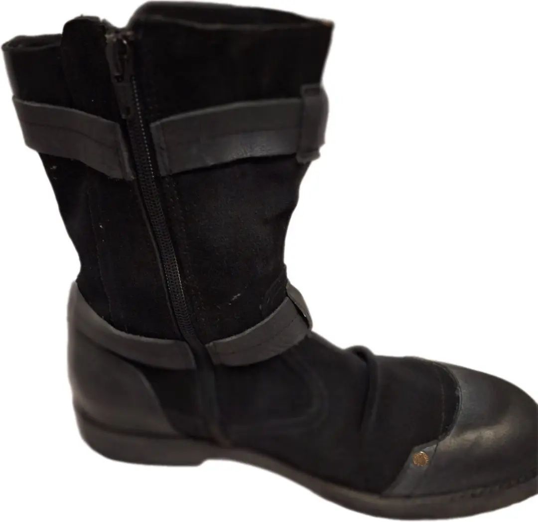 REPLAY-LAARS-LEADER-BLACK-SUEDE/LEER-43