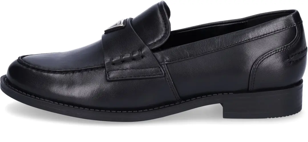 Guess Leren Mocassins Beliso - Zwart 37