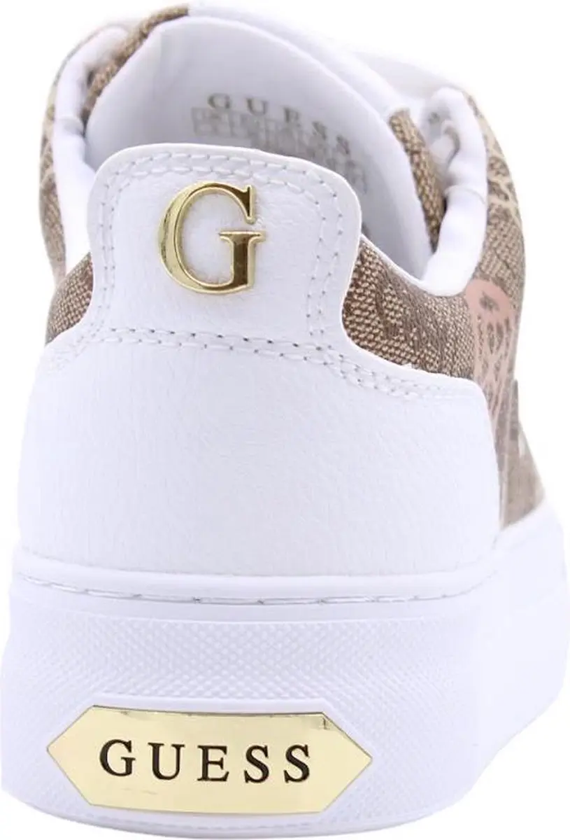 Guess Gianele 4 Sneakers Laag - beige - Maat 39 - afbeelding 3 van 6