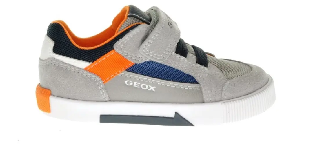 Geox Kilwi Canvas Jongensschoen Grijs maat 26