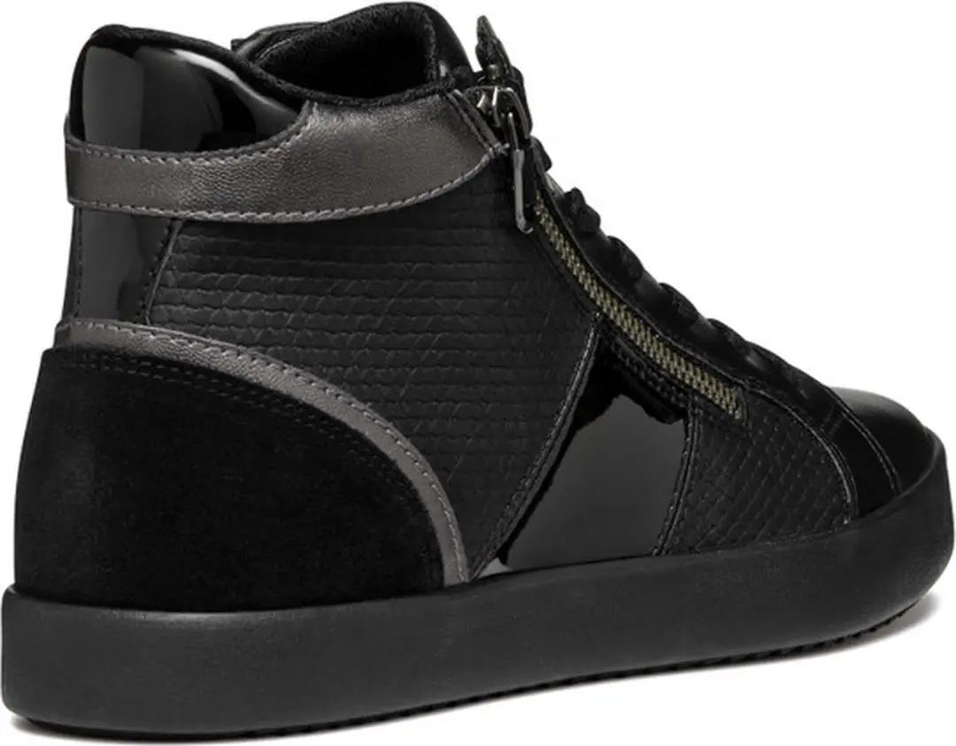 GEOX Blomiee Dames Sneakers - Zwart - Maat 38