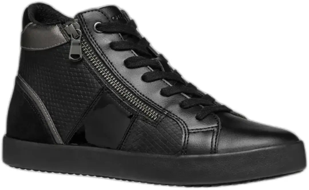 GEOX Blomiee Dames Sneakers - Zwart - Maat 38