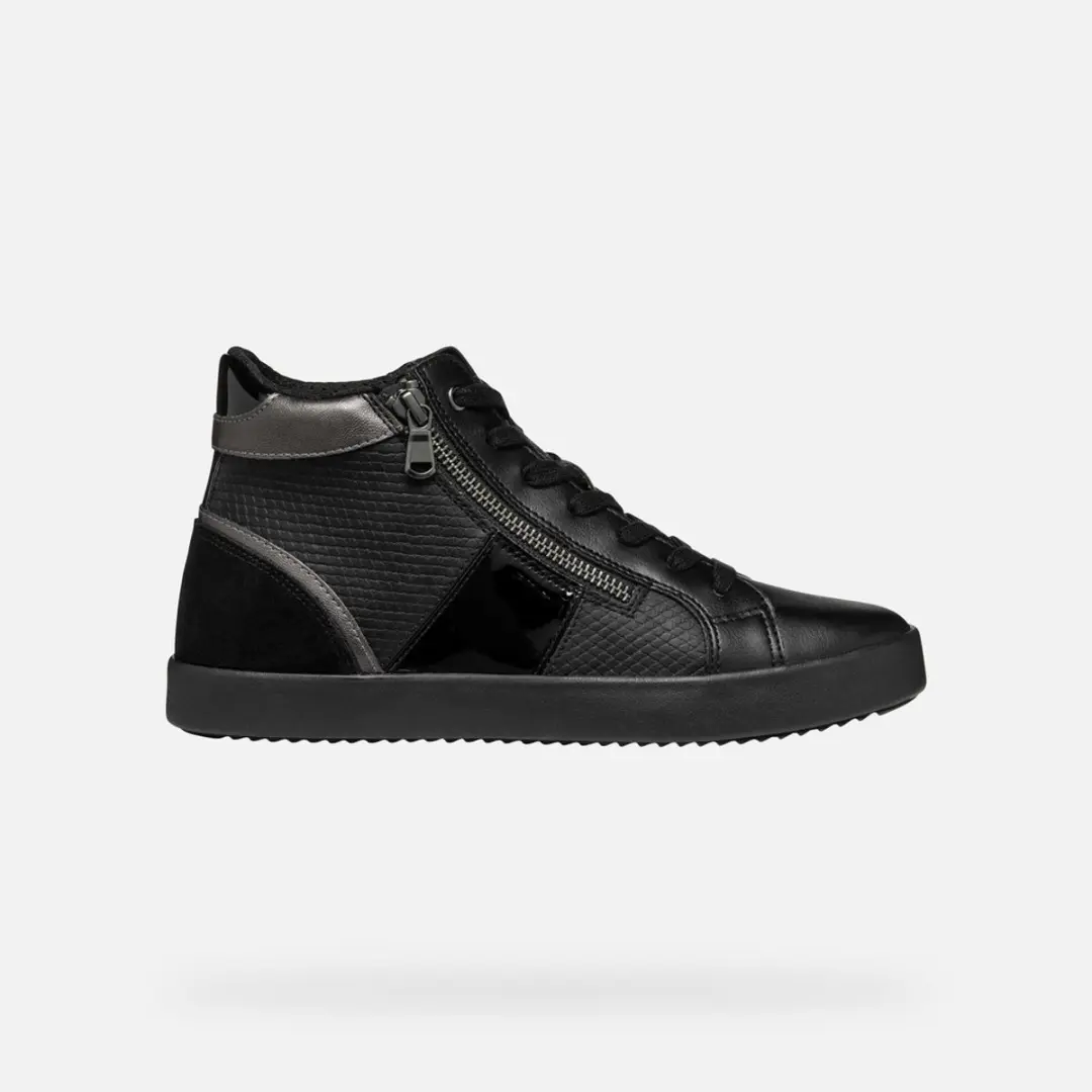GEOX Blomiee Dames Sneakers - Zwart - Maat 38