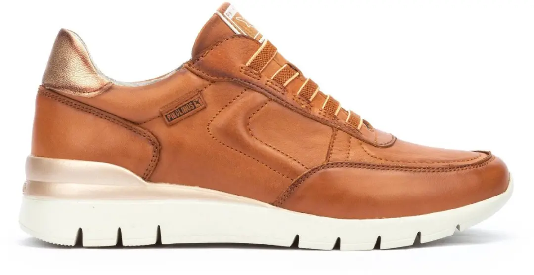 Pikolinos Cantabria bruin leren pantoffels