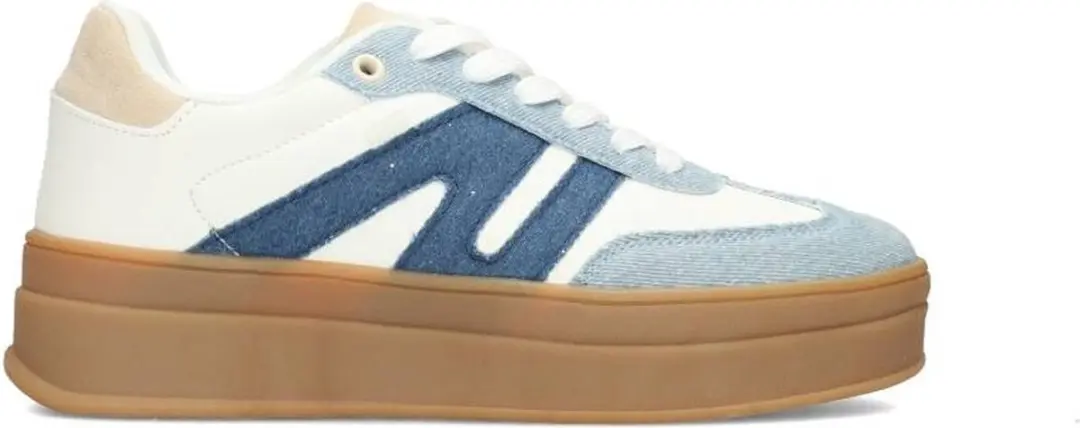 Posh Sneaker jeans wit Dames (Maat