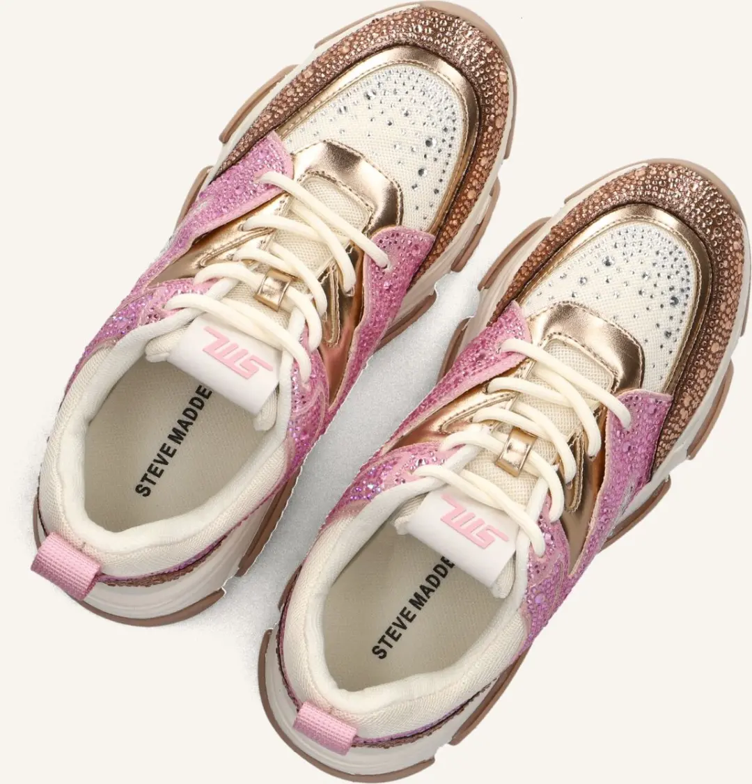 Steve Madden Jprivy Sneakers - Roze - Maat 34