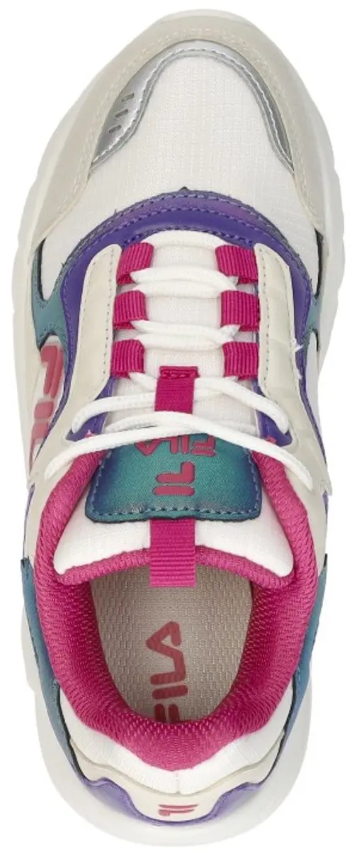 Fila Collene Logo Kids Sneakers Laag - Beige - Maat 33 - afbeelding 5 van 6