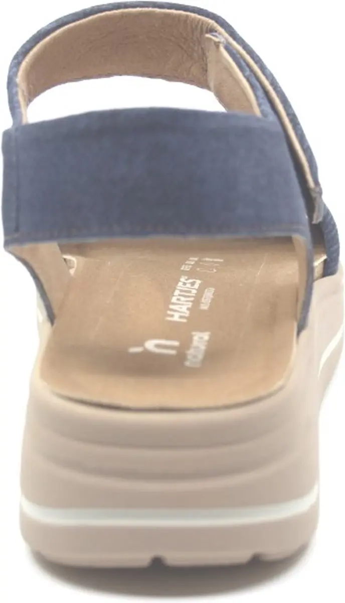 Hartjes Woogie 132.2002/40 Dames Sandalen - 37 - Jeansblauw - afbeelding 3 van 4