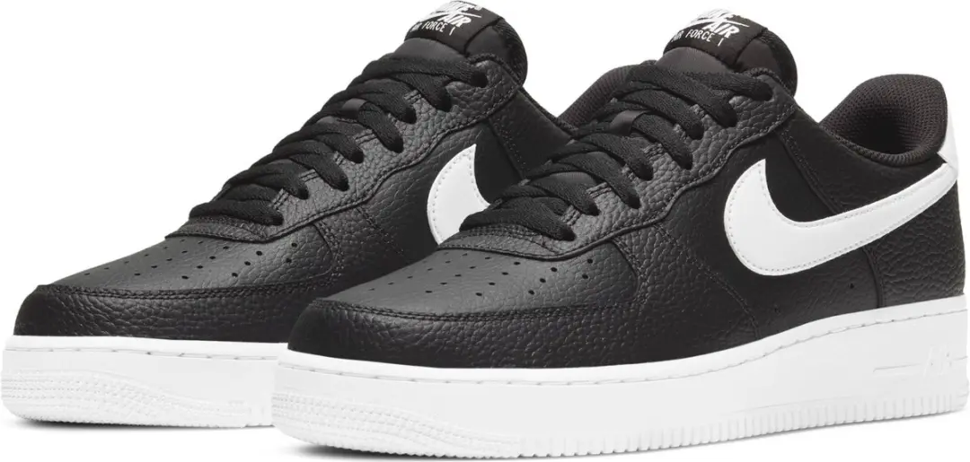 Nike Air Force 1 '07 Heren Sneakers - 47 - Black/White - afbeelding 2 van 6