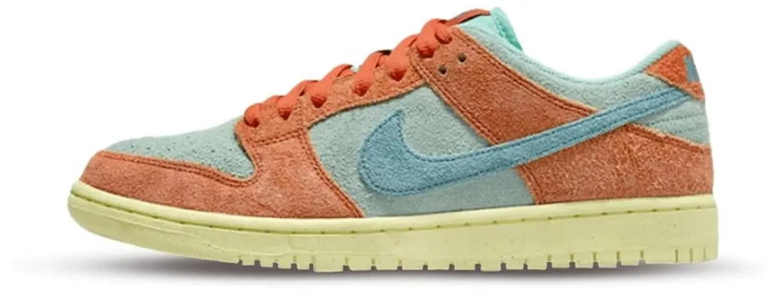 Nike SB Dunk Low Orange Emerald Rise