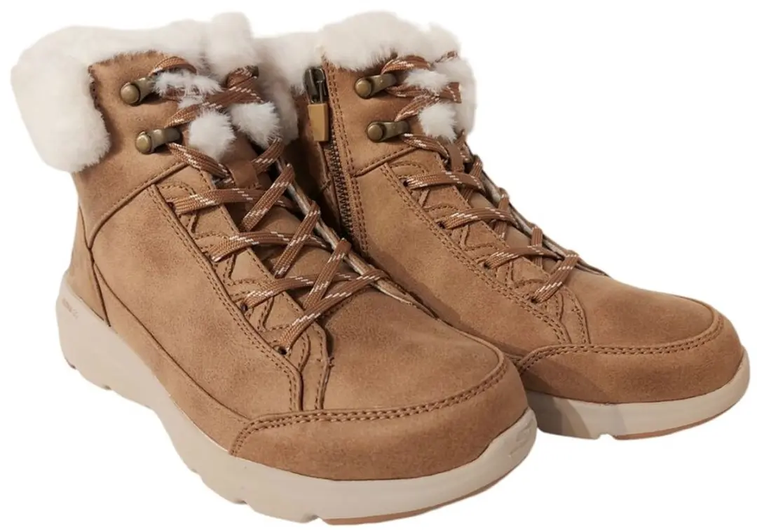 Skechers GoWalk Veterboot Glacial Ultra Cozyly 144178 CSNT Chestnut