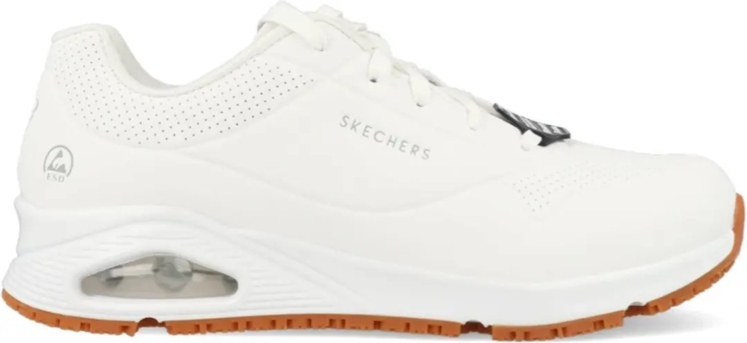 Skechers uno sr sutal werkschoen o1 laag wit 40
