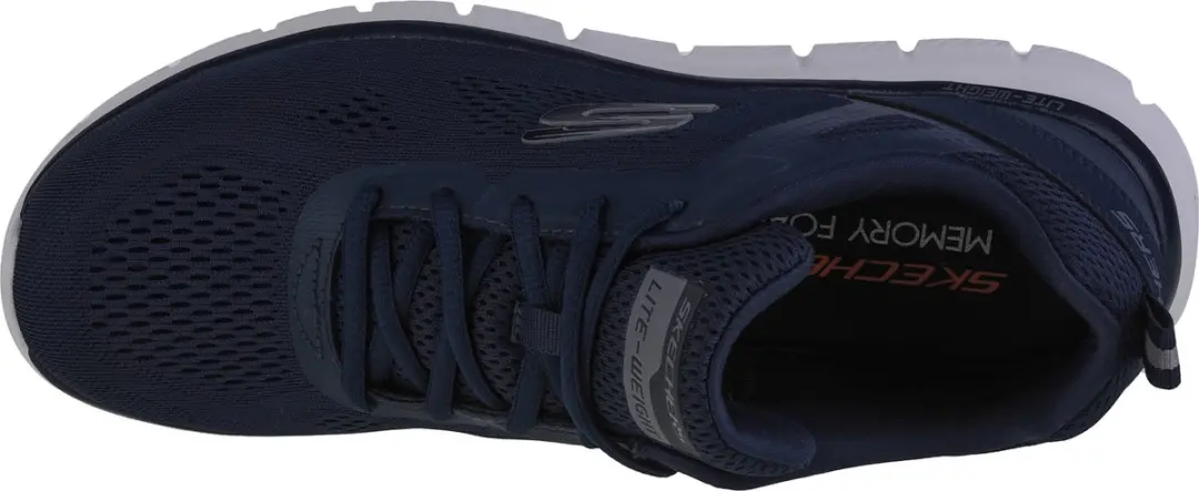 Skechers Track-Broader 232698-NVY Sneakers - Marineblauw - afbeelding 6 van 6