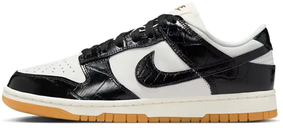 Nike Dunk Low LX 'Black Croc' (W)