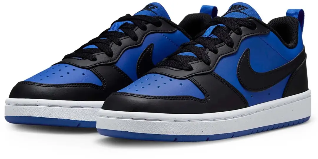 Nike Court Borough Low Kinder Sneakers - Blauw - afbeelding 2 van 6