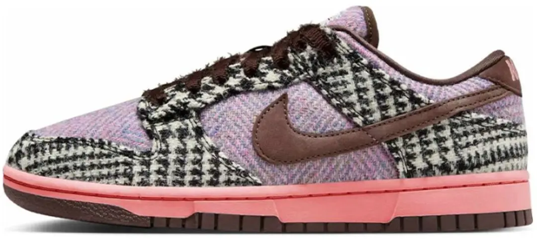Nike Dunk Low Harris Tweed Purple Pink (W)