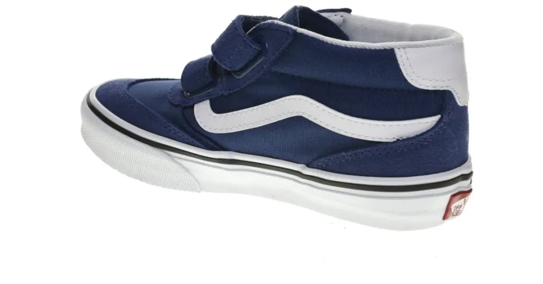 Vans Brooklyn Mid V Unisex Sneakers - True Navy - afbeelding 4 van 6