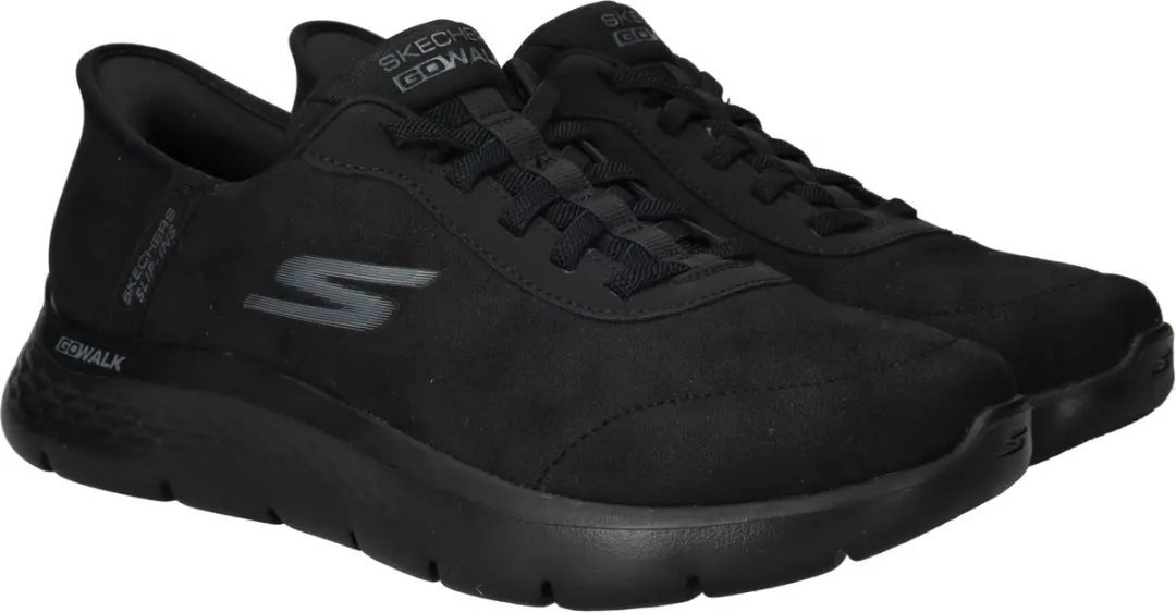Skechers Go Walk Flex 328223 Heren Instappers - Zwart - afbeelding 4 van 6