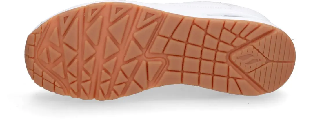 Skechers Uno Banksia Dames Instappers - Wit - afbeelding 6 van 6