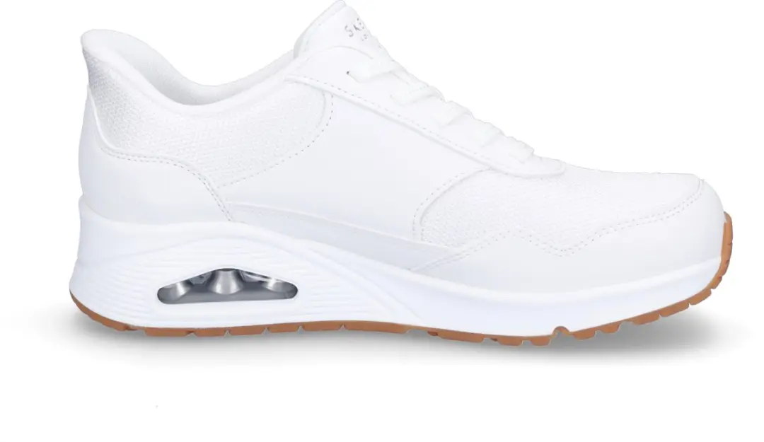 Skechers Uno Banksia Dames Instappers - Wit - afbeelding 4 van 6