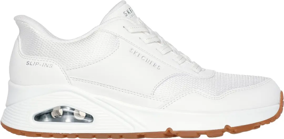 Skechers Uno Banksia Dames Instappers - Wit - afbeelding 3 van 6