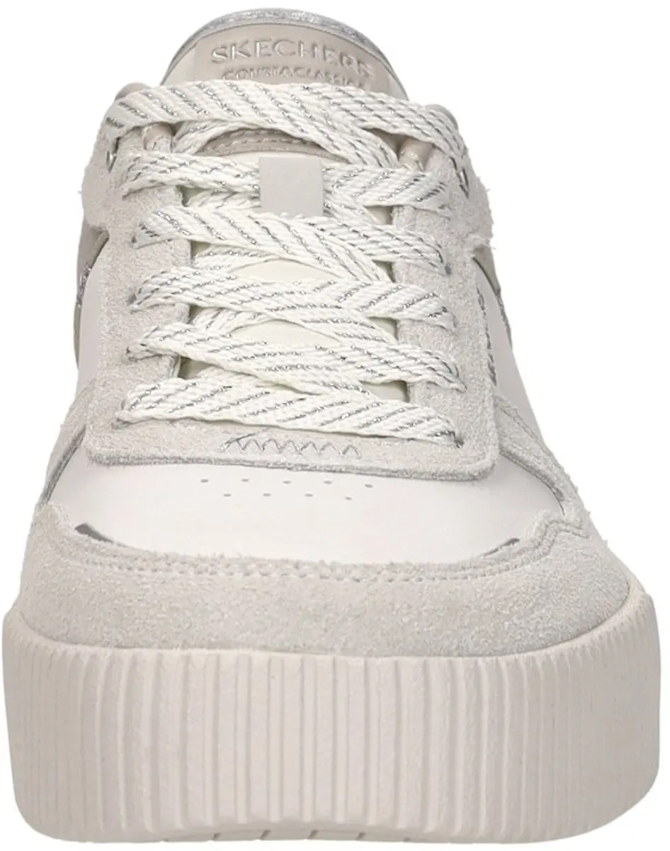 Skechers Jade Lustrous Luxury Sneakers - Dames - Wit - afbeelding 3 van 6