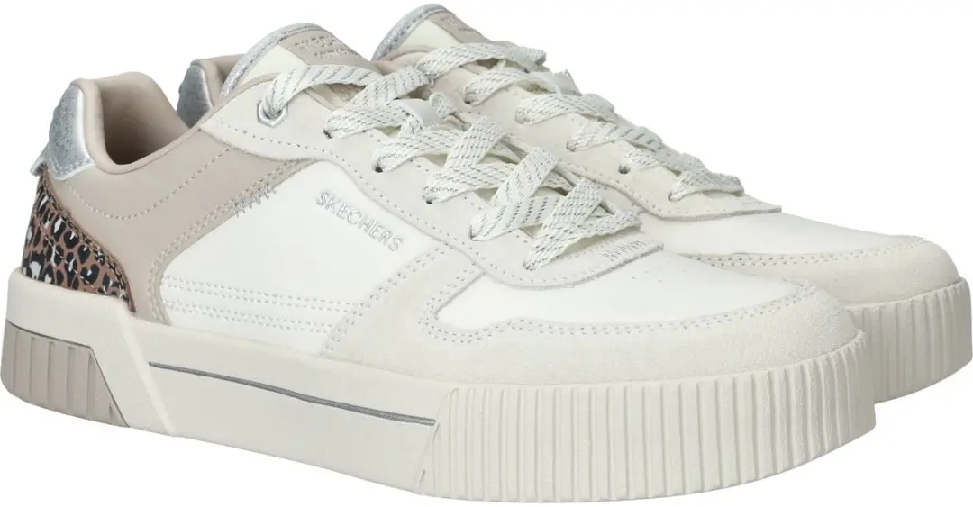 Skechers Jade Lustrous Luxury Sneakers - Dames - Wit - afbeelding 4 van 6