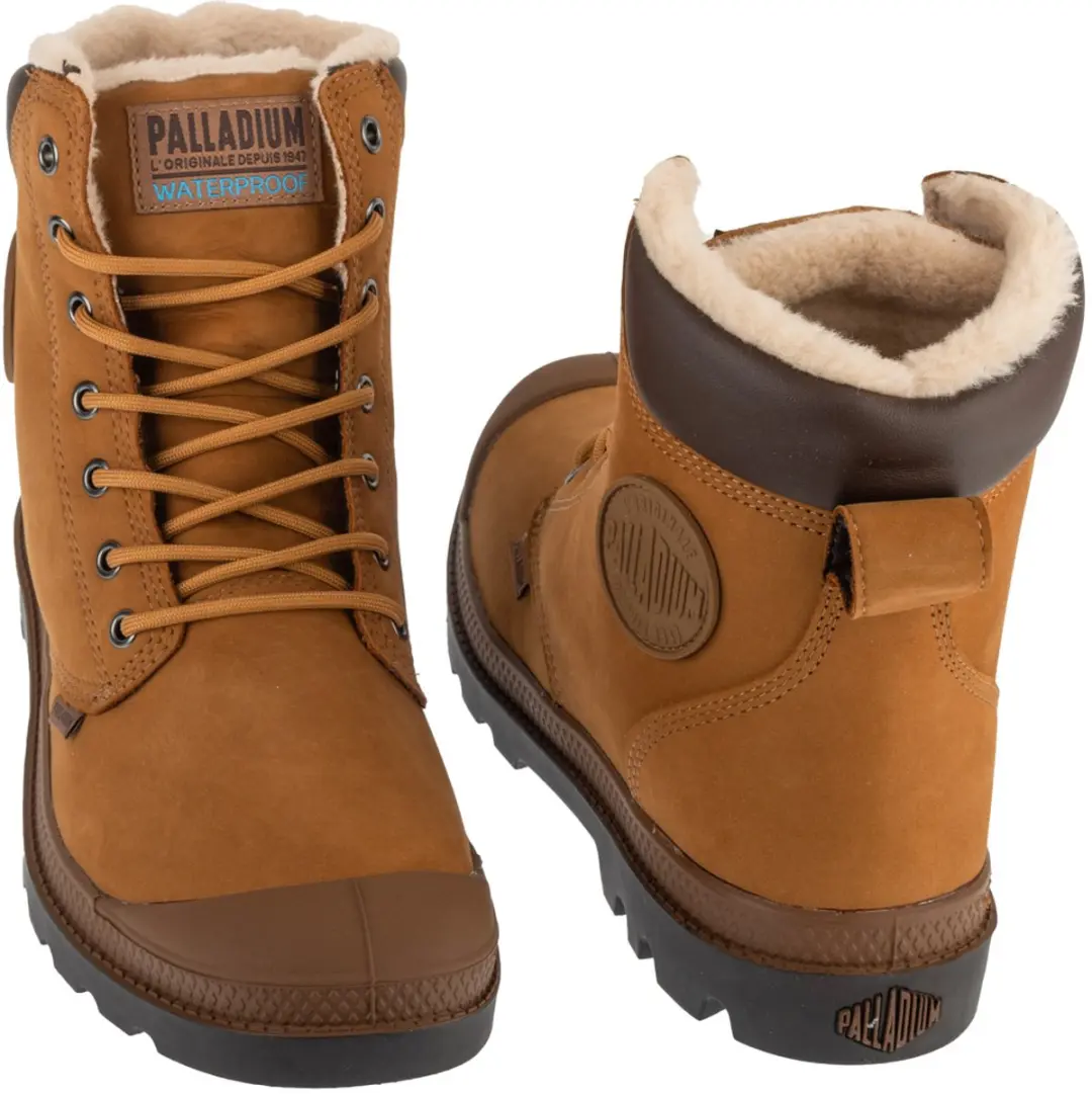Palladium Pampa Sport Cuff WPS 72992-697-M Sneakers - Geel - afbeelding 5 van 5