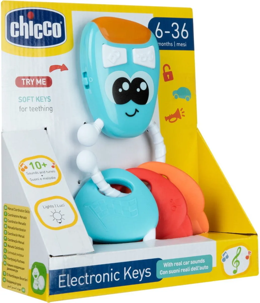 Chicco Mijn Eerste Elektronische Sleutels 00011163000000 - Multicolor - afbeelding 6 van 6