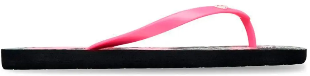 Roxy By The Sea Slippers Zwart,Roze EU 38 Vrouw