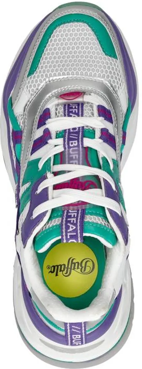 Buffalo Triplet Hollow Sneakers Laag - zilver - Maat 39 - afbeelding 5 van 6