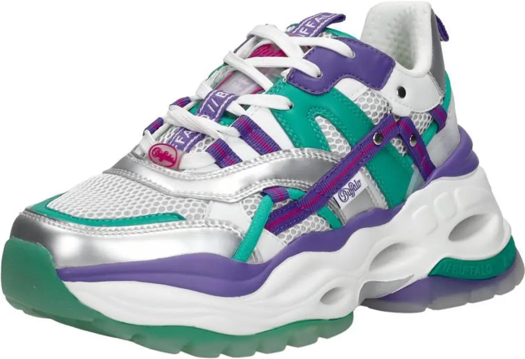 Buffalo Triplet Hollow Sneakers Laag - zilver - Maat 39 - afbeelding 4 van 6