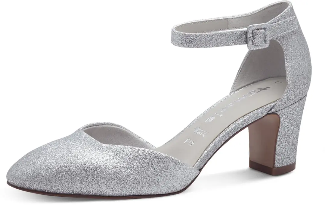 Tamaris 1-24432-41 919 damesschoenen vegan M2443241 Silver Glam